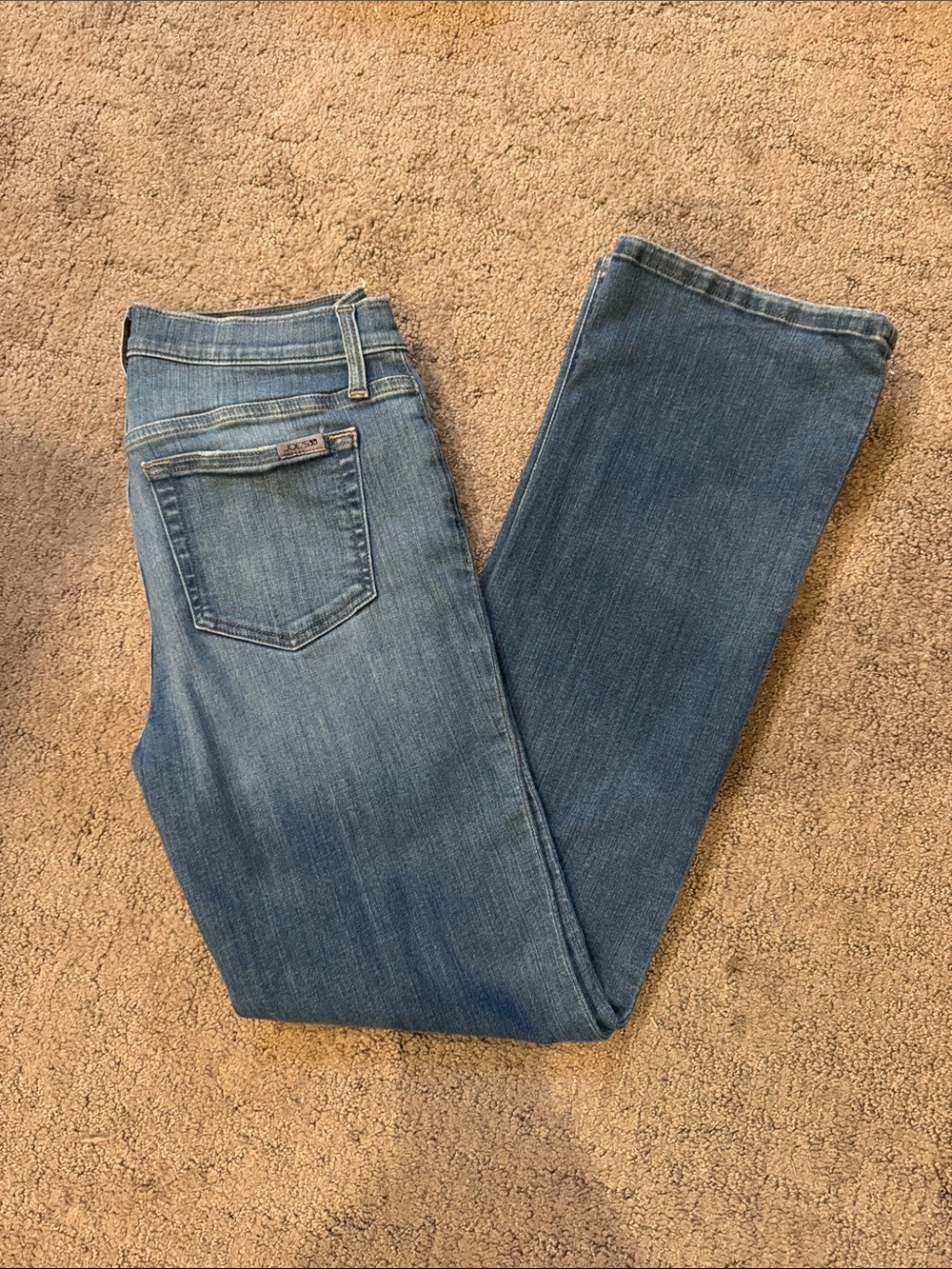 Joe's Jeans Women's Boot Cut Denim in Medium Blue - Midrise Amos